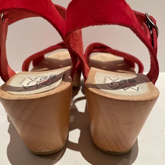 Maguba Swedish Wood Sandals Size 40 - Picture 4 of 7